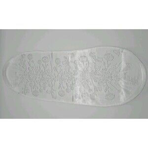 Vtg Kosta Boda Ulla Kjell Engman Rectangle Platter Wildflowers 17" Meadow